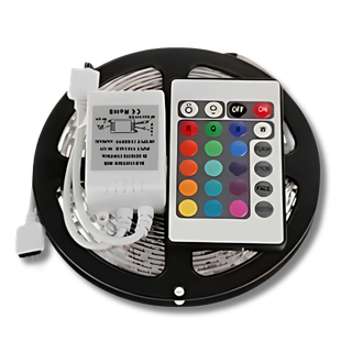 CINTAS LED SET RGB 5050 108 CHIP PCB 8MM 10W/M
